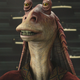 Jar Jar Binks aus "Star Wars"
